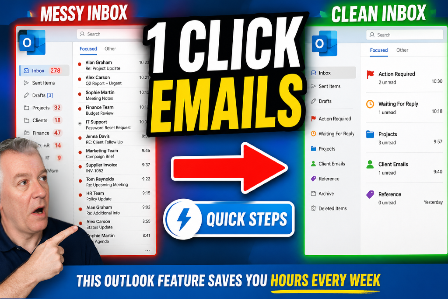 quick steps thumbdm